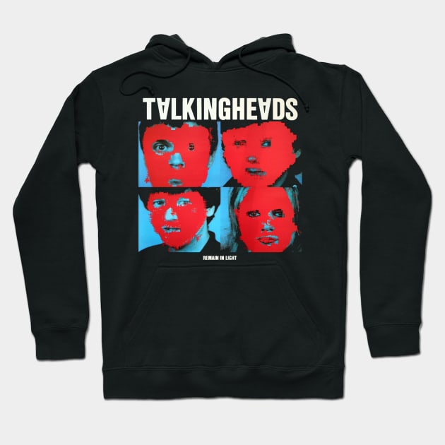The Red Talking Heads Talking Heads Hoodie TeePublic